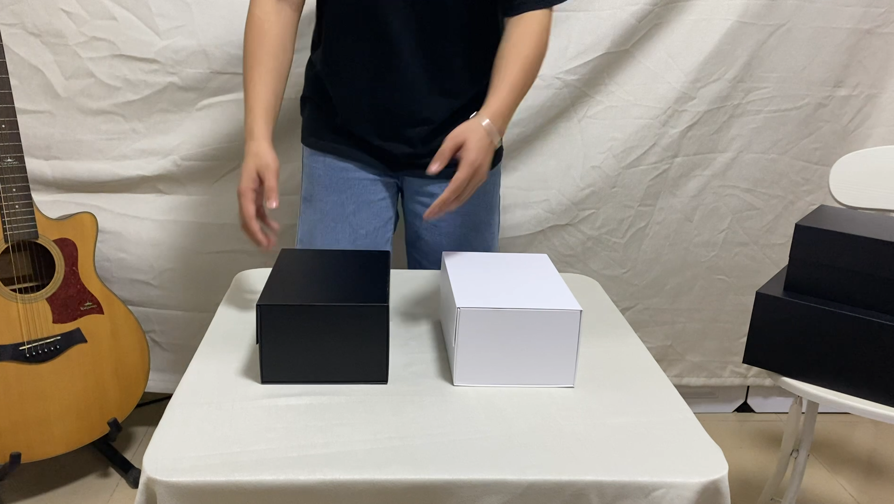 Amazon.com: LuWeiQian White Gift Boxes 12x7x4 Inches, Groomsman